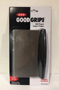 OXO Good Grips Mehrzweckschaber & Zerkleinerer Edelstahl rutschfest NEU! - Bild 1 von 3
