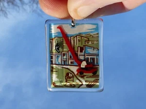 SUPERB RARE TOP! BOURBON KEY RING KEYCHAIN - POCLAIN T.Y.45 - Picture 1 of 6