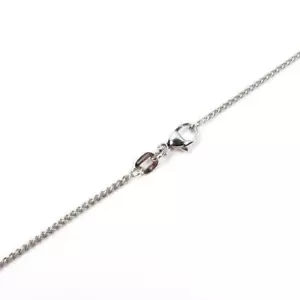 1.1mm Platinum Wheat Chain PT950 16" 18" 20" 22" 24" or 30" - Picture 1 of 2