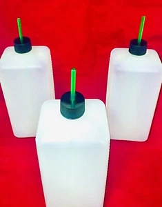 3 x Dosierbehälter,1000ml für Dosierpumpe,150 cm Schlauch,Rückschlag Ventil,NEU - Bild 1 von 10
