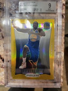 2012-13 Panini Prizm Prizms Gold #282 Draymond Green BGS 9 Mint 08/10