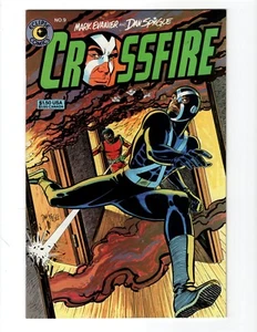 CROSSFIRE #9 (FN) [1984 ECLIPSE COMICS] - Imagen 1 de 1
