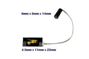 DCC Concepts DCD-SA3-SM.1 Zen 3 Wire Small Stay Alive for Zen Black/Blue Decoder - Picture 1 of 2
