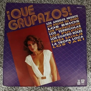 Que Grupazos, Feat. Terricolas / Brios / Fresno / Golpes + More, 1989 Mexican Lp - Foto 1 di 4