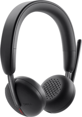 Dell Wireless Headset WL3024 20Hz - 20kHz 119dB Headband 500 mAH Bluetooth - Image 1 of 3