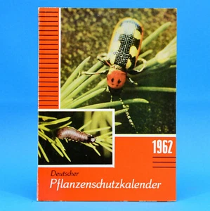 Deutscher Pflanzenschutzkalender | Kalender 1962 | Bauernverlag | DDR A - Foto 1 di 1