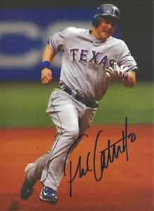 Frank Catalanotto Autogramm Texas Rangers Hochglanz 5x7 Farbfoto - Bild 1 von 1