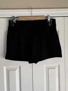 High Waist Shorts Women's Ci Sono Buckle Pleated Front Pockets Sz Large - Picture 1 of 4