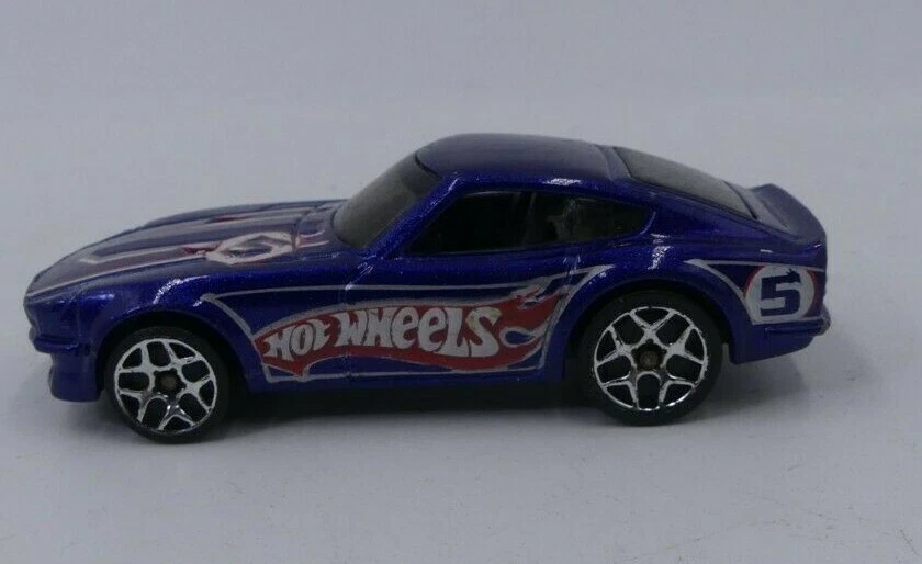 2007 HOT WHEELS HOT WHEELS RACING DATSUN 240Z BLUE 80/180 - Image 1 of 4
