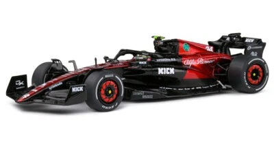 MODELLINO AUTO F1 STATICO SOLIDO ALFA ROMEO C43 #24 SPAGNA GP 2023 ZHOU 1/43 - Immagine 1 di 4