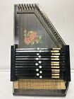 Vintage Rosetti Autoharp 32 String 12 Bar Chord Zither Musical Instrument