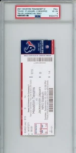 2021 Trevor Lawrence Jaguars NFL Debut Ticket Texans TD Milestone 9/12 PSA - Bild 1 von 5