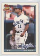 1991 Topps Traded Box Set Collector's Edition (Tiffany) Hal McRae #79T