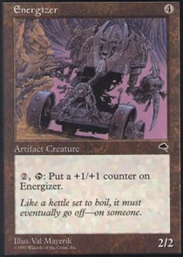 Energizer ~ Heavily Played Tempest MTG Magic UltimateMTG Artifact Card - Image 1 of 1