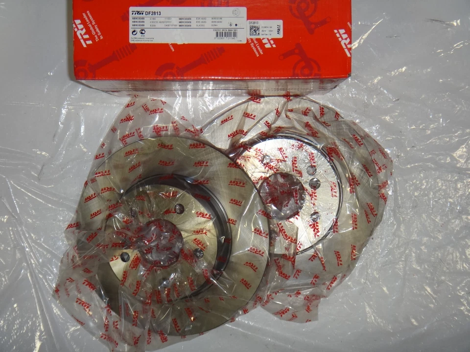 Discos de rotores traseros TRW OEM para Land Rover LR3 SDB000636 SDB000634 SDB000635 Foto 1 de 1