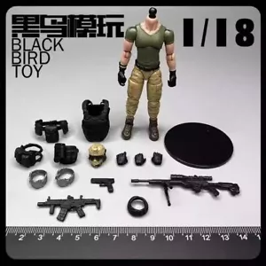 1/18 Männlich Söldner Scharfschütze Zubehör Modell für 3,75 Zoll Actionfigur Körper - Bild 1 von 20