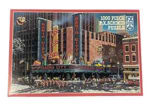 F.X. Schmid Christmas at Radio City New York Puzzle 1000pc Rockettes Spectacular - Picture 1 of 7