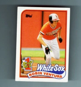 Carta Baseball Robin Ventura 1989 Topps #764 Chicago White Sox #1 Draft Pick - Foto 1 di 2