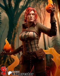 Triss Merigold Resin Figur / Statue verschiedene Größen - Bild 1 von 9