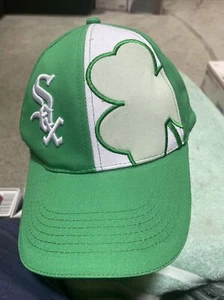 Chicago White Sox St Patrick's Day Green Cap Adjustable New - Picture 1 of 10