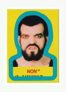 1980 Topps Superman II - Puzzle Stickers #4 NON - NM - Picture 1 of 3