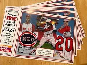 Frank Robinson 5 Ct Dealer Lot Cincinnati Reds SGA 5/22/1998 HOF 8x10 Free Ship - Picture 1 of 1