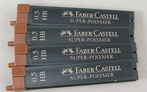 Four 12-Packs Of Faber-Castell Pencil Lead - 0.5mm HB - Germany - New - Picture 1 of 1