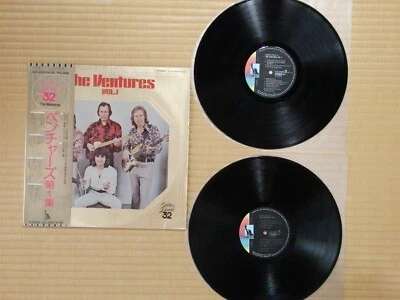 The Ventures – Golden Double 32 vol.1 LLS-65019 Only Japan press Obi - Image 1 of 4