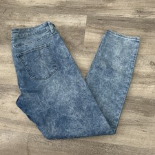 Arizona Jean Co Juniors Size 13 Medium Blue Skinny Mid Rise Denim Jeans Stretch