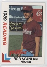 1989 Best Reading Phillies Bob Scanlan #8