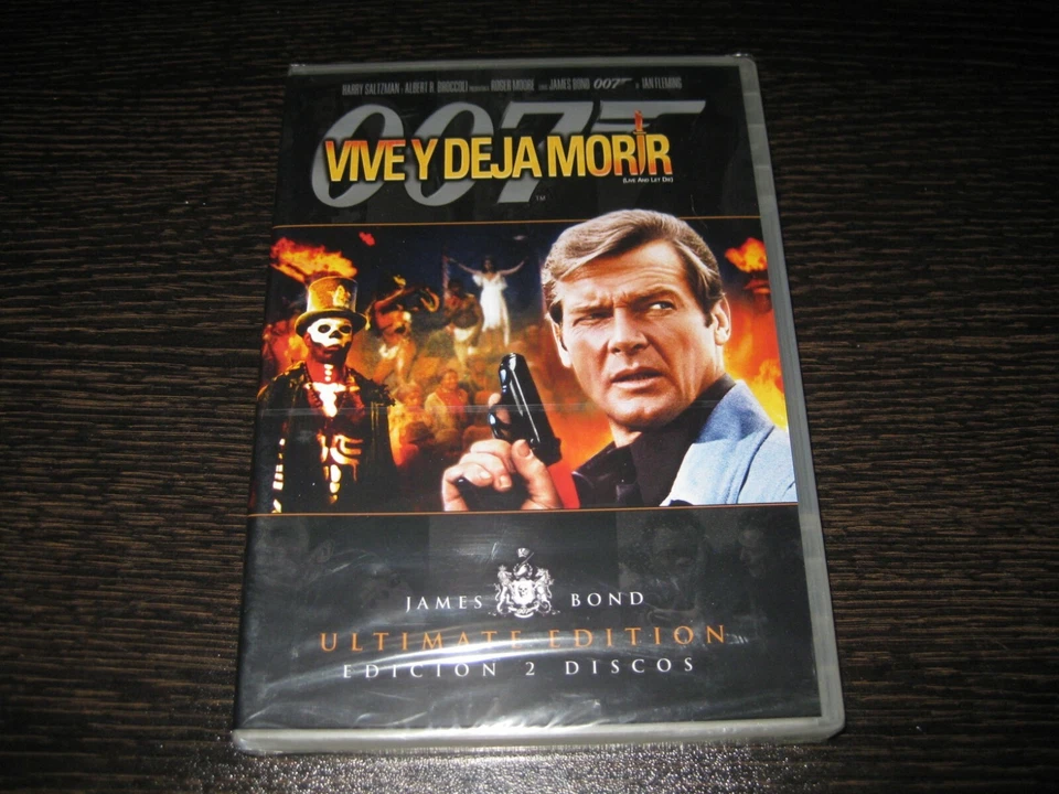 007 Live And Let Die DVD Roger Moore Yaphet Kotto Sealed New - Image 1 of 1