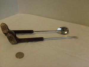 Juego de vajilla de bar con asas de controlador de madera palo de golf acero inoxidable Japón - Imagen 1 de 3