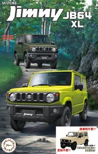 FUJIMI Car NX-22 Suzuki Jimny JB64 XL Chiffon Ivory Metallic 1/24 Plastic Model - Foto 1 di 5