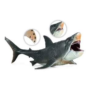 Large Megalodon Action Figure Model Toy with Movable Mouth Realistic Ocean Toys - Picture 1 of 7