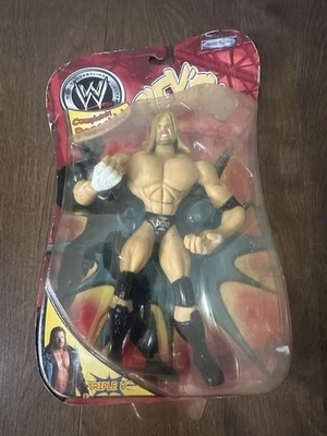Figura de lucha libre Flex’Ems Triple H HHH Jakks Pacific WWE Jakks Pacific 2002 nueva Foto 1 de 4