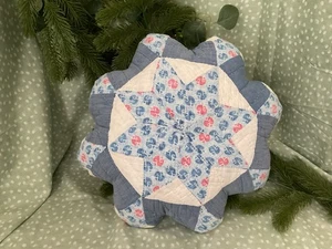 Vintage Handarbeit Steppkissen - Bild 1 von 4