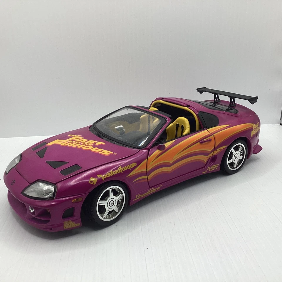 Racing Champions 1995 Diecast Fast & Furious Supra Model Car (O5) W#632 - Image 1 of 4