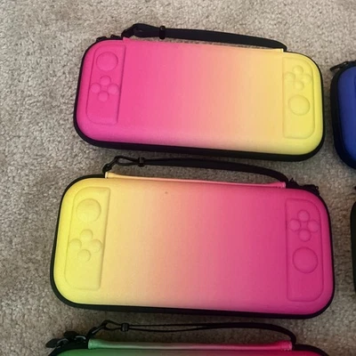 Estuche de Transporte de Viaje para Nintendo Switch 2 - Carcasa Rígida Doble Divertidos Colores NUEVO Foto 1 de 4