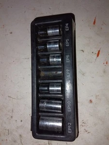 Matco Tools SA7TPS 1/4" Drive 7pc Torx Plus Chrome Socket Set Used - Picture 1 of 3