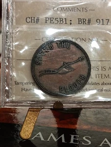 Prince Edward Island 1860, Breton #917, Certified ICCS VF-20  *Undergraded* - Picture 1 of 12