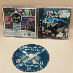 Star Wars: Episode I: Jedi Power Battles (Sega Dreamcast) 2000; CIB Complete