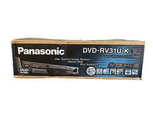Neu Panasonic DVD-RV31U-K DVD Film Video CD Musik Player Elektronik - Bild 1 von 6