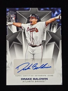 Actualización MLB 2025 Topps RC #BSAU-DBA estrellas de béisbol AUTO Drake Baldwin ROY Braves - Imagen 1 de 2