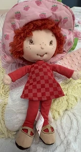Vintage Strawberry Shortcake Puppe 11 Zoll Weichkörper Bandai 2003 Spielzeug Sammlerstück - Bild 1 von 9