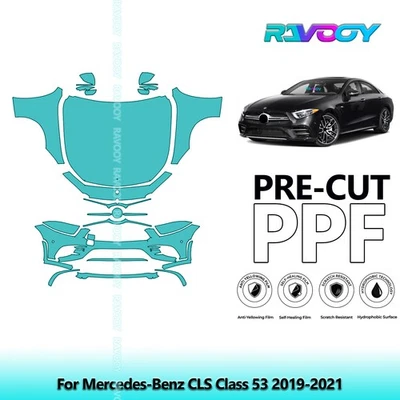 PreCut Paint Protection PPF Kit For Mercedes-Benz CLS Class 53 2019-2021 - Image 1 of 4