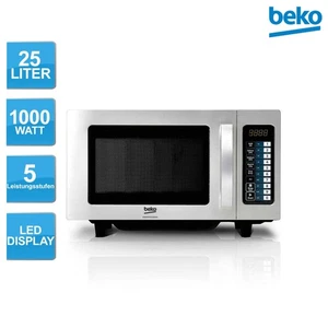 Beko PRO 25IXBP Mikrowelle Edelstahl LED-Display Mehrstufiges Kochen - Bild 1 von 6