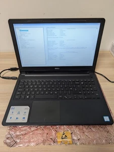 Dell Laptop Vostro 15-3568 15.6" Core i3-7130U - 8GB Ram - No Storage - Picture 1 of 17