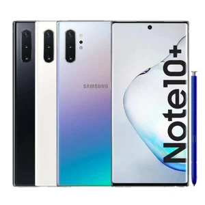 Samsung Galaxy Note 10+ Plus 4G 256GB (Unlocked) Smartphone Black/White/Colored - Picture 1 of 9
