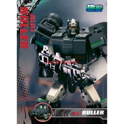 Mod Fans AL01H RULLER Black OP Transform Robot Action Figure Model Toys Gift - Image 1 of 4