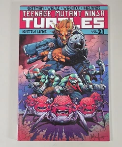TMNT VOLUMEN 21: BATTLE LINES (IDW 2019 TPB GN SC TP ~ Teenage Mutant Ninja) - Imagen 1 de 4